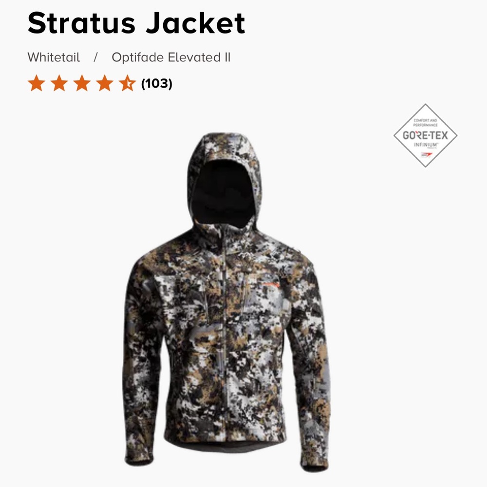 Sitka Stratus Jacket